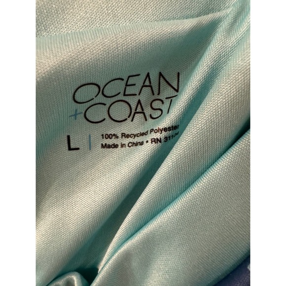 Ocean + Coast Blue with Tropical Design Skirt Size L‎ NWT - Picture 3 of 7